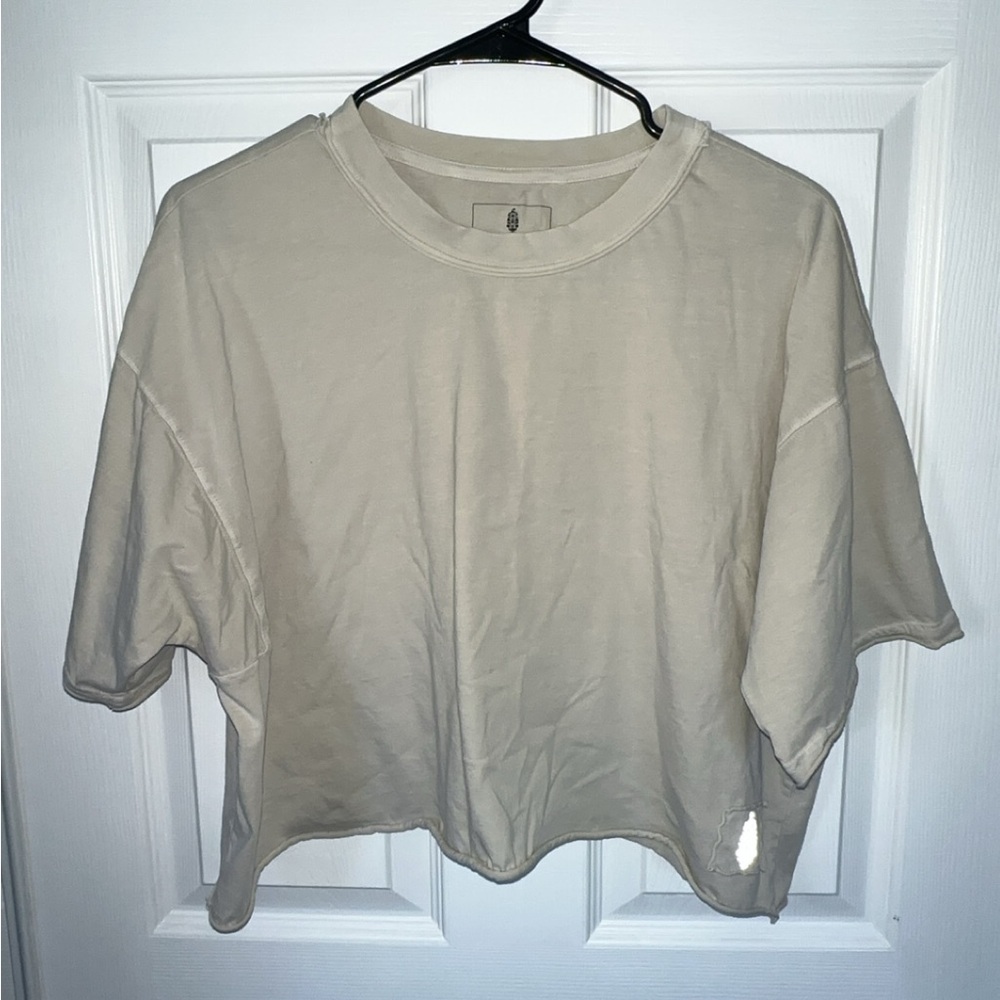 Free people Beige Women's crop Top